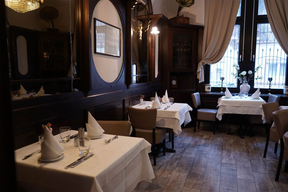Innenansicht vom Restaurant Alte Kanzlei